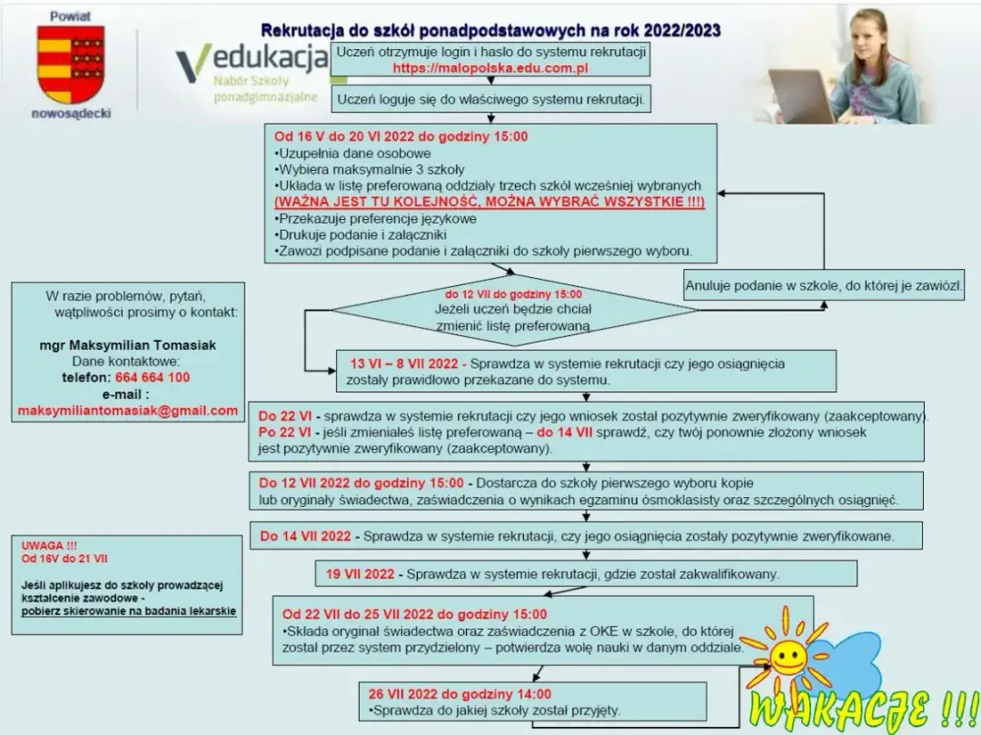 Kiedy jest rekrutacja do szkół średnich? Sprawdź ważne terminy!