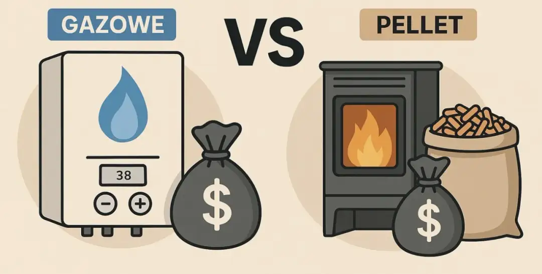 Pellet czy gaz - Co wychodzi bardziej korzystnie?