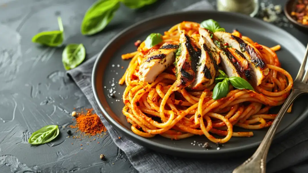 Makaron z pesto czerwonym: Smaczny i szybki przepis