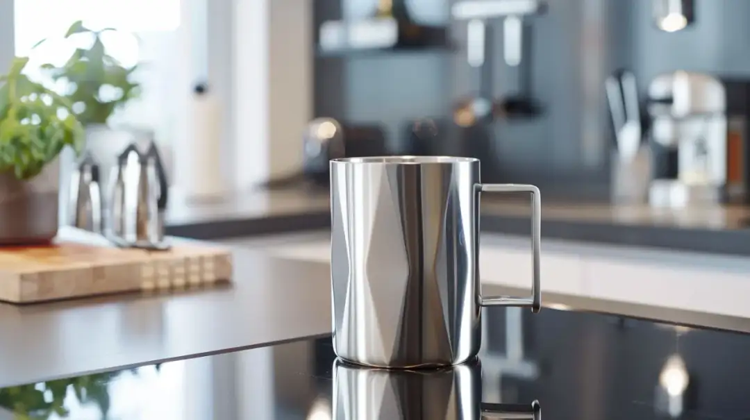 Kubek metalowy - Praktyczny i stylowy wybór do każdej nowoczesnej kuchni