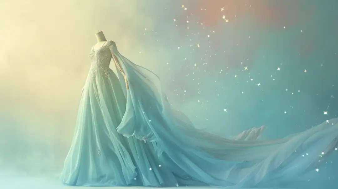 Sukienka błękitna długa: jak ubrać się niczym księżniczka? 5 kroków