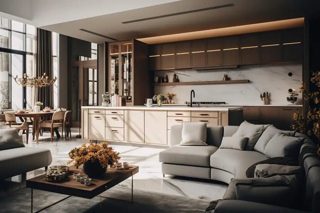 Jakie kolory wybrać do salonu z aneksem? Porady eksperta