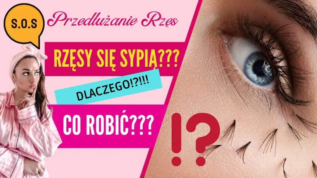 Rzęsy się nie trzymają? Poznaj błędy i wydłuż trwałość aplikacji!