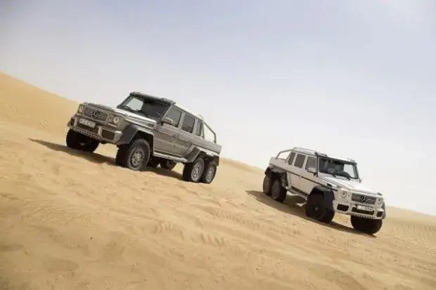 Mercedes G-Class 6x6: Unikalne cechy, które musisz znać
