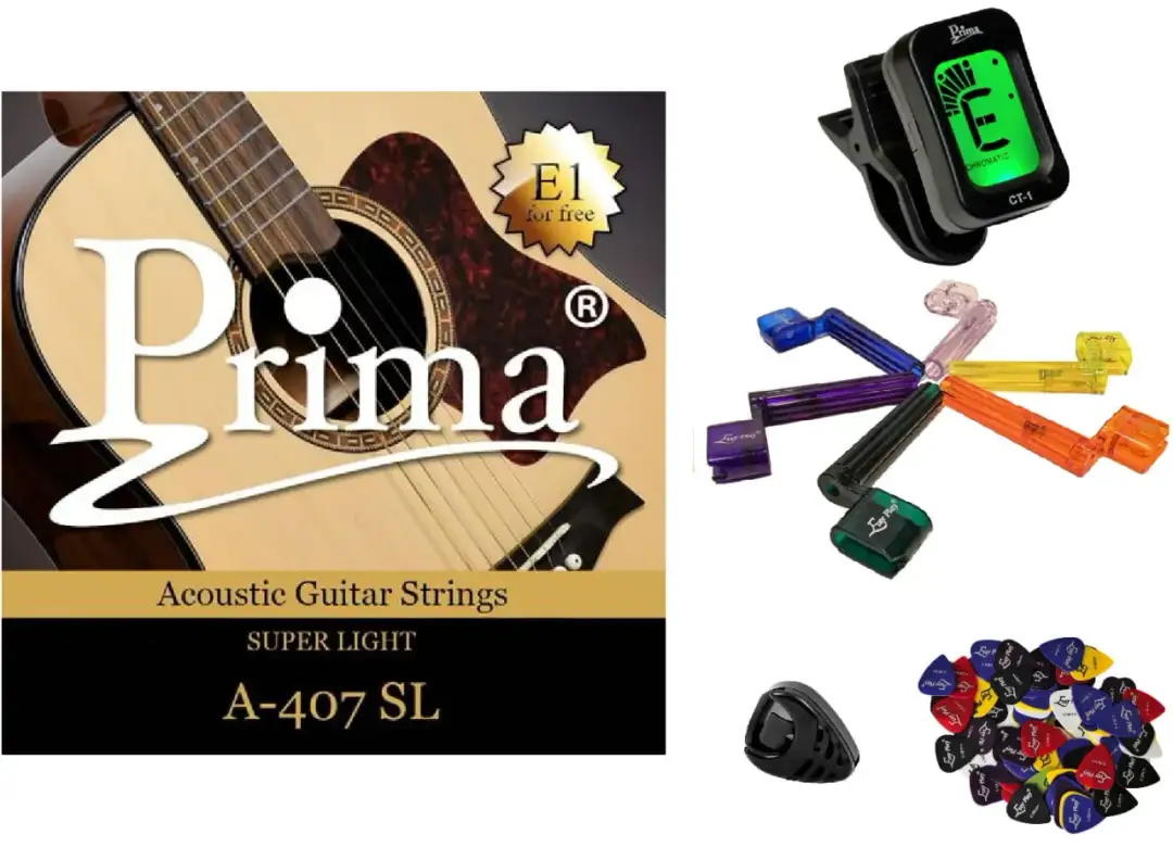  Struny do gitary akustycznej i elektroakustycznej - kup online najlepsze struny do gitary