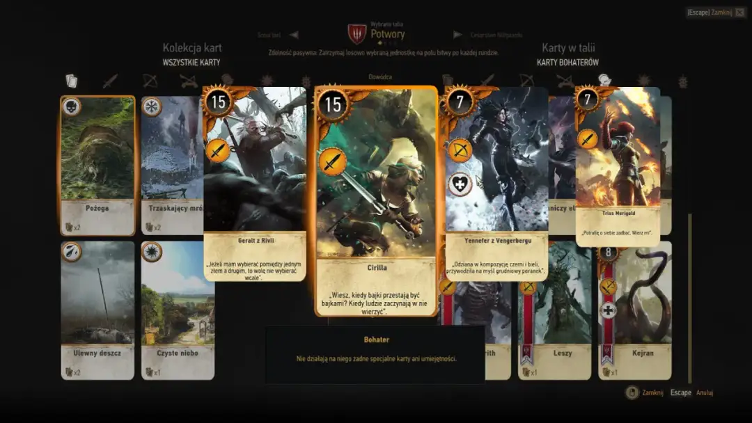 Jakie są ukryte i standardowe osiągnięcia w Wiedźminie 3?