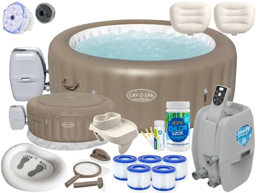 Jacuzzi Lay-Z-Spa Palm Springs – poznaj jego funkcje i ceny