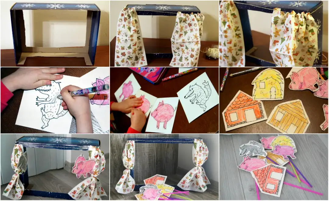 Jak zrobić teatrzyk z kartonu - proste pomysły na kreatywne zabawy