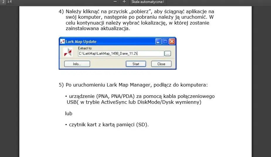 Jak zaktualizować nawigację Lark Freebird i uniknąć problemów z mapami