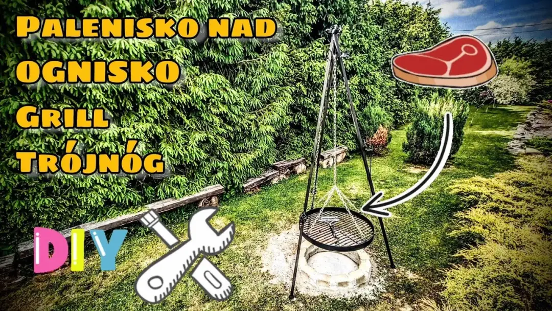 Zbuduj grill trójnóg DIY: Krok po kroku do idealnego grilla!
