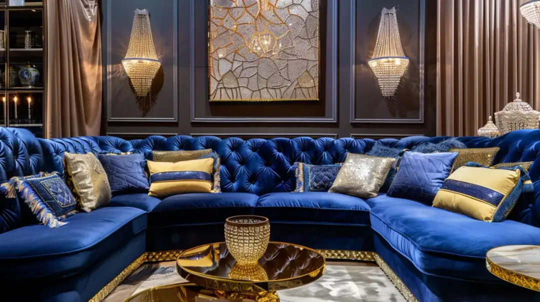 Kanapa glamour z funkcją spania – jakie są trendy w kanapach glamour?