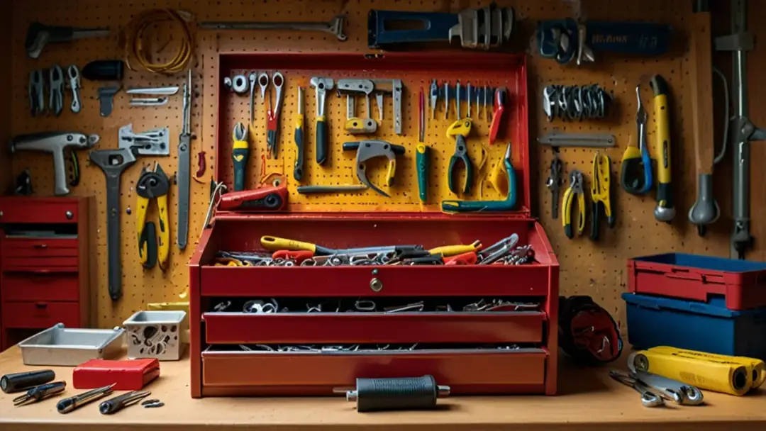 Duży zestaw narzędzi: klucz do sukcesu w każdym warsztacie