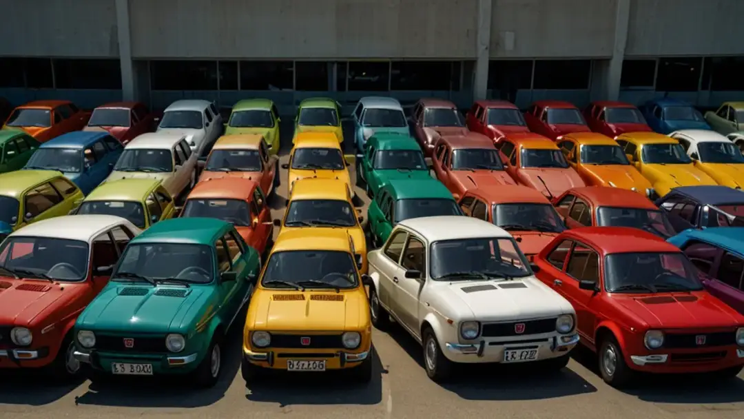 Dostępne kolory lakierów do Fiata 126p – Przewodnik po opcjach