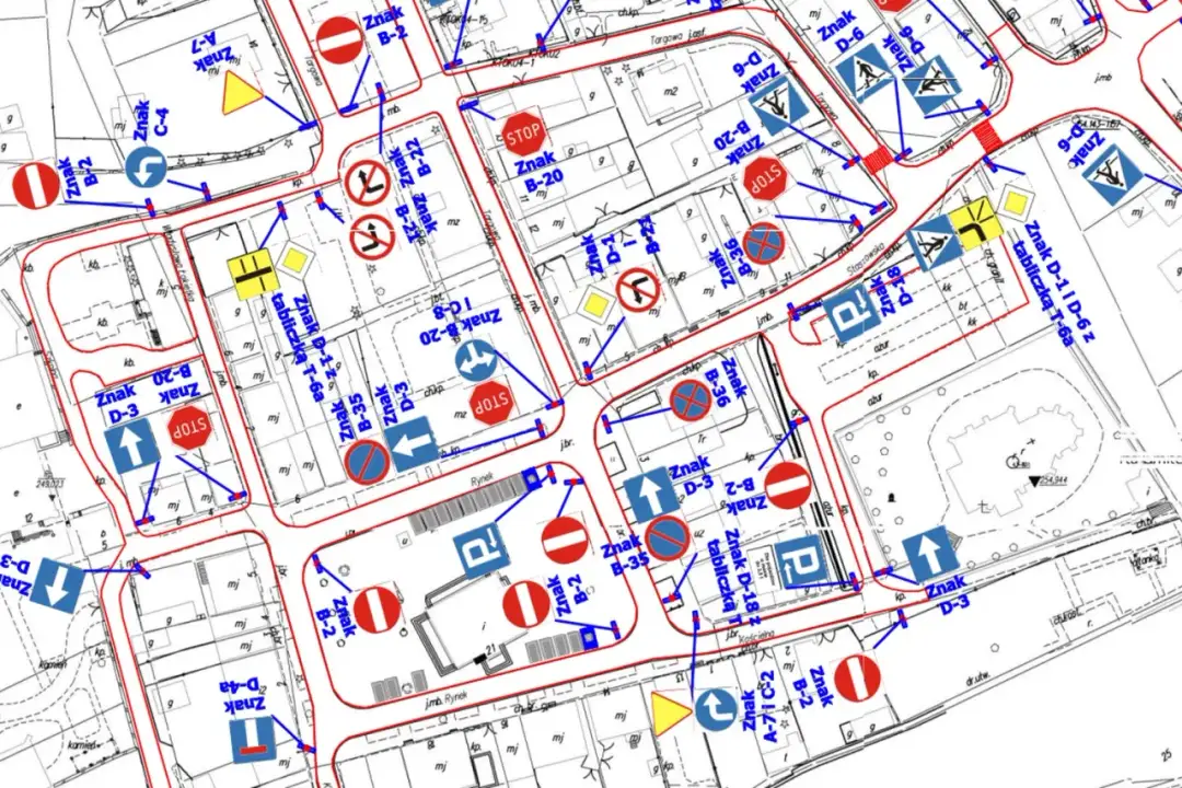 Projekt organizacji ruchu: sprawdź ceny i czynniki wpływające