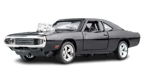 Szczegółowy model zabawki Dodge Challenger, idealny do kolekcji
