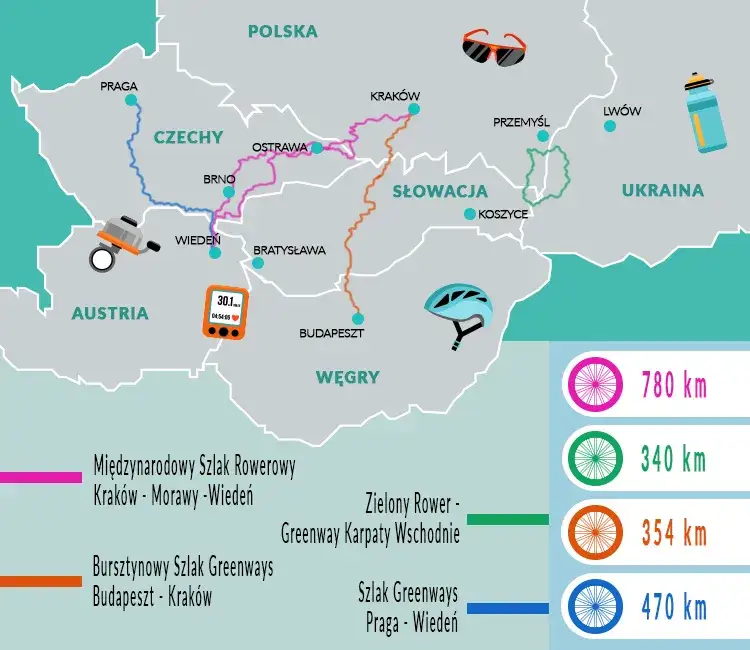 Najlepsze trasy rowerowe w Czechach na mapie – odkryj ukryte skarby