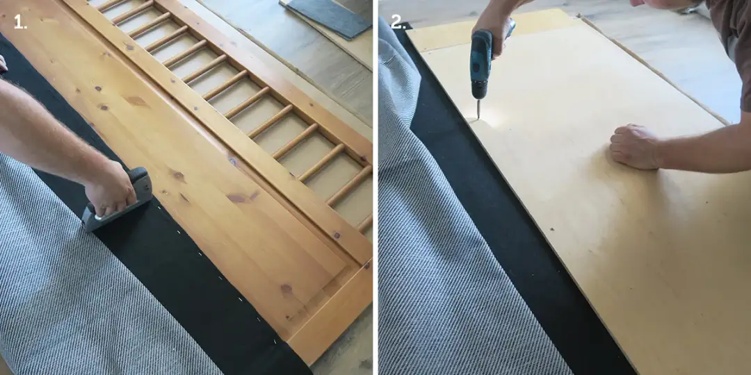 Pikowane wezgłowie łóżka - zrób to sam krok po kroku