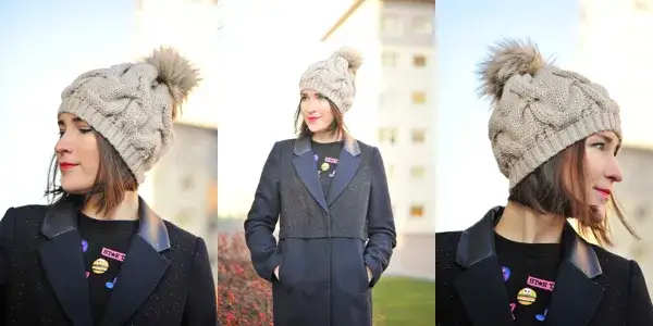 Jaki kolor czapki do czarnej kurtki, aby wyglądać stylowo?