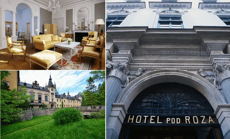 Zamki i pałace: Hotele w Polsce z historią