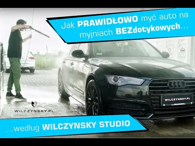 Czarny lakier bez smug? Mycie auta na myjni bezdotykowej krok po kroku