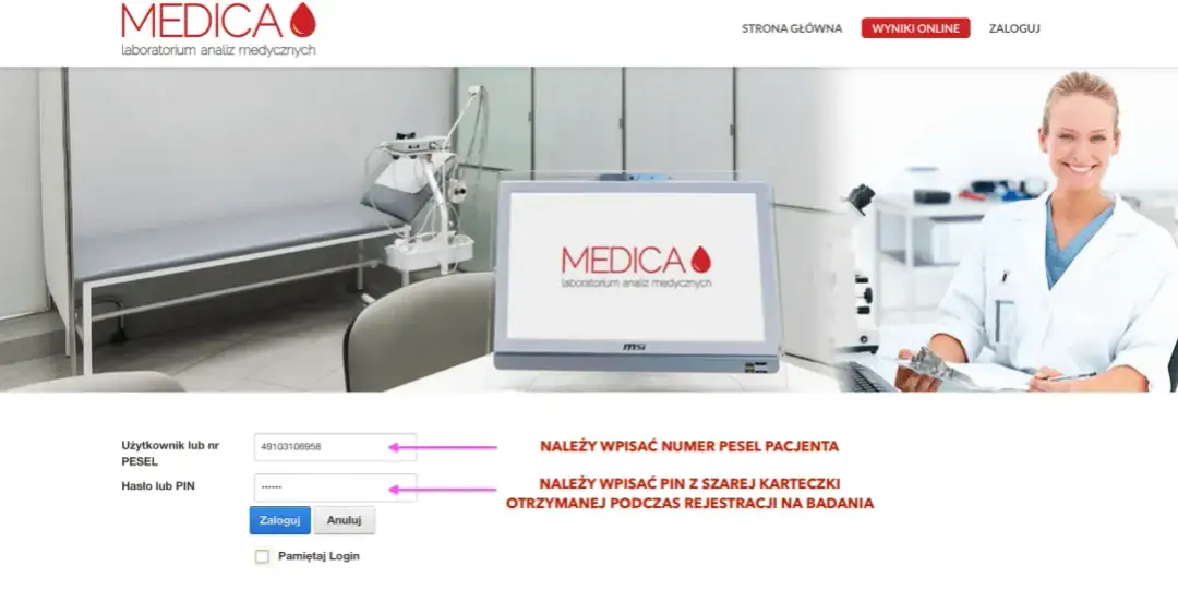 Wyniki badań w Medica Radom – sprawdź je online teraz