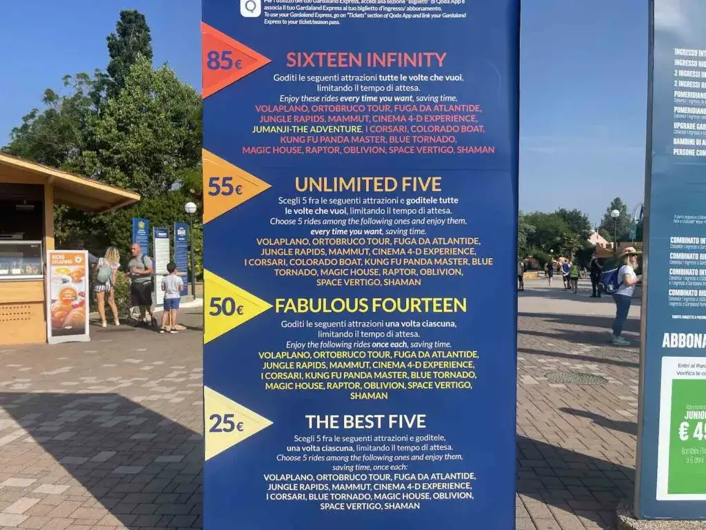 Code attrazioni Gardaland: salta la fila con la guida definitiva.