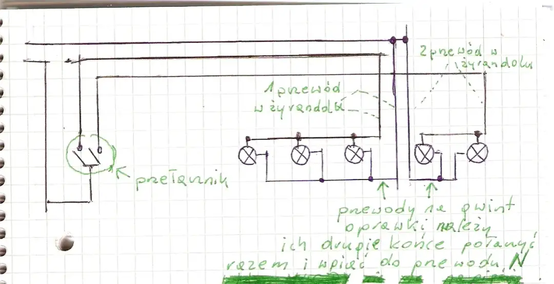 Jak podłączyć żyrandol 5 żarówek bezpiecznie i skutecznie?