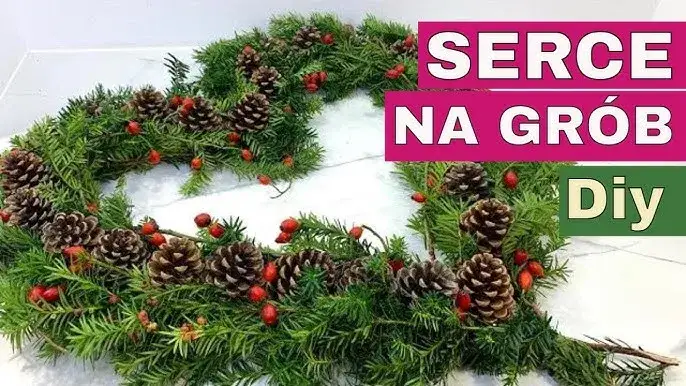 Jak tanio zrobić stroik na cmentarz, by uczcić bliskich z sercem