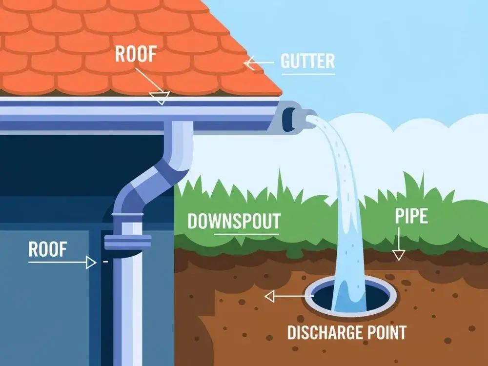 Wąż do odprowadzania wody z rynny: skuteczna ochrona budynku