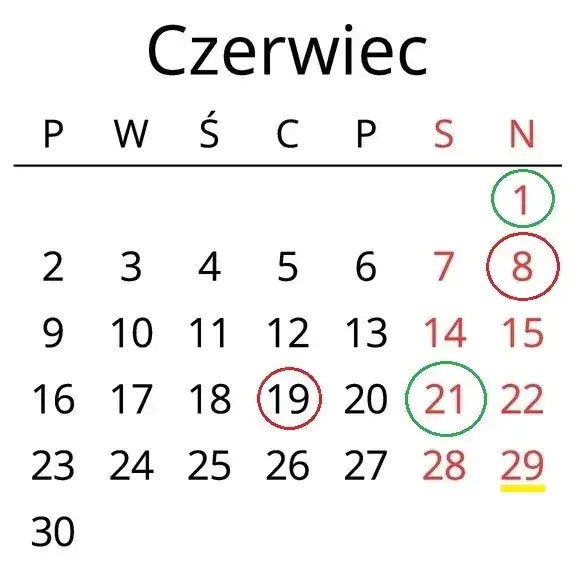 Do ile dni pozostało do 6 czerwca? Kalendarzowy countdown