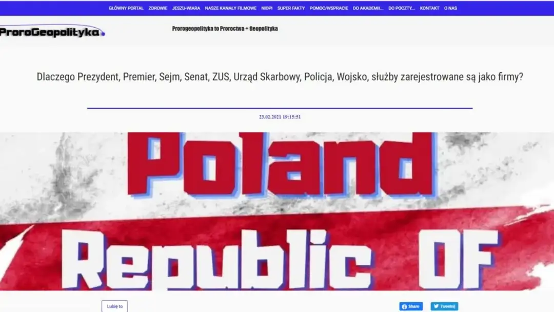 Prawda o polskiej policji: Dlaczego nie jest zarejestrowana jako firma w USA