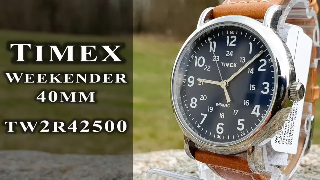 Timex TW2R42500 zegarek męski brązowy - elegancja na każdą okazję