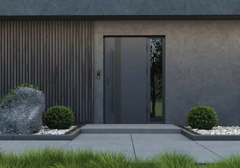Perfekcyjne wykończenie ścian przy drzwiach zewnętrznych poradnik