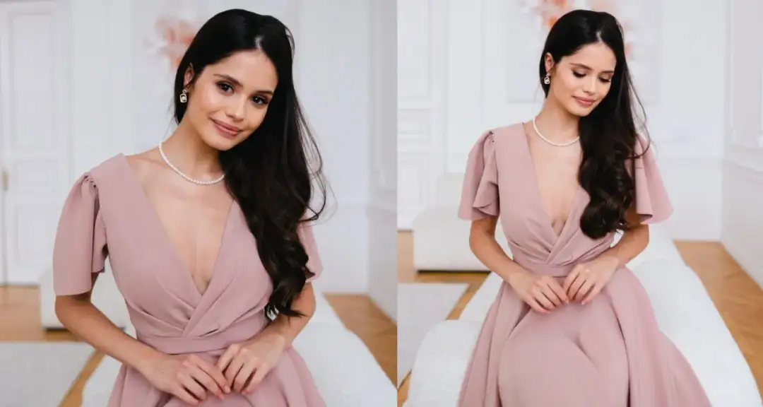 Jaki naszyjnik do różowej sukienki, aby wyglądać olśniewająco?