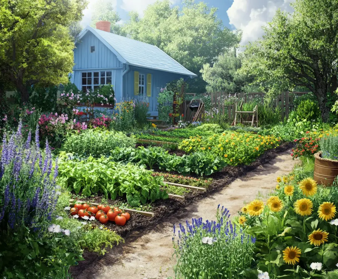 7 kroków do założenia ekologicznego ogrodu przydomowego