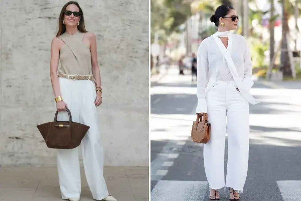 Jaka bluzka do białych spodni? Zawsze stylowo i bez wpadek!