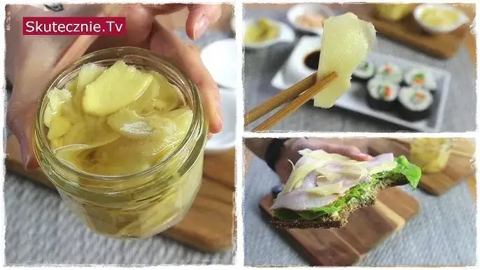 Imbir do sushi (Gari): prosty przepis, naturalny smak i kolor