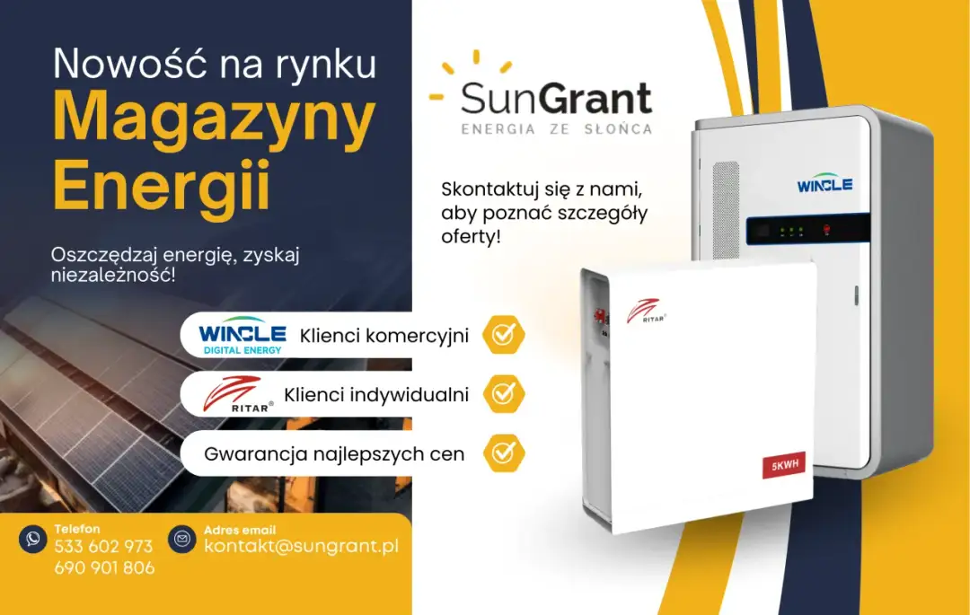 Domowe magazyny energii: Oszczędzaj i zyskaj niezależność w net-billingu