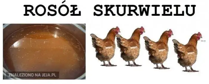 Rosół z kur wielu kawał: skąd się wziął ten mem?