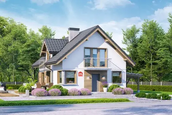 Dom przy Cyprysowej 26 CE: nowoczesny projekt domu na miarę