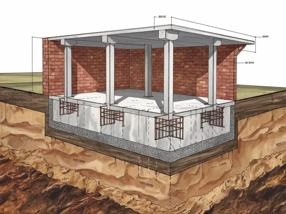 Jaki głęboki fundament pod garaż? Kluczowe informacje i porady