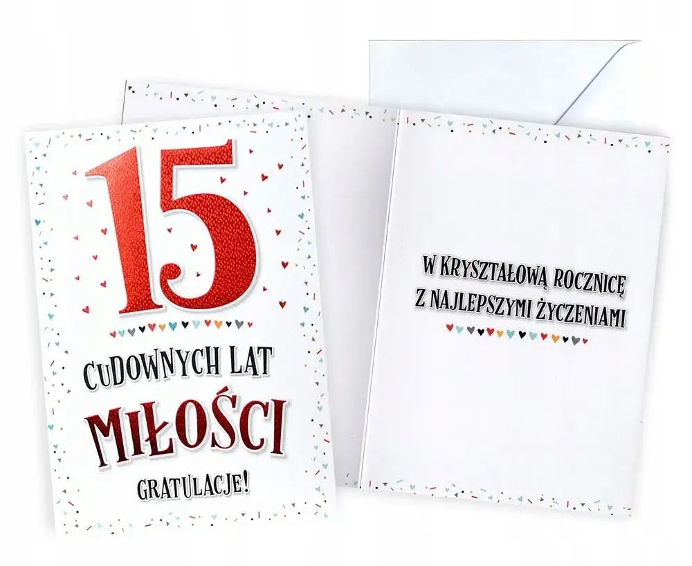 Kryształowe Gody: Jak świętować 15. rocznicę ślubu?