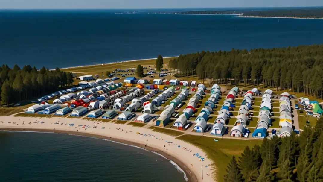 Które pola kempingowe w Ustce są najwyżej oceniane? Ranking miejsc