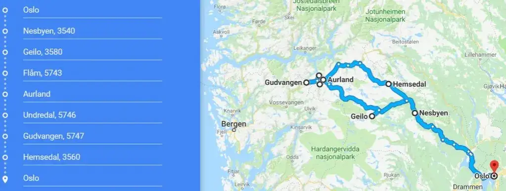 Oslo i jego fiordy zimą - magiczne miejsca na mapie Norwegii.