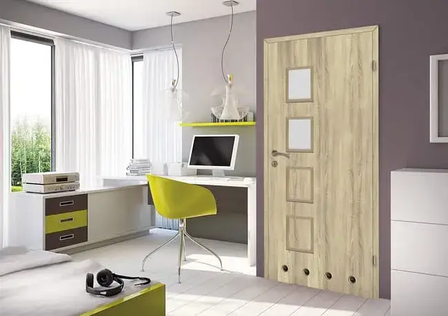 Drzwi łazienkowe dąb sonoma - cechy, zastosowanie, popularność i ceny modeli