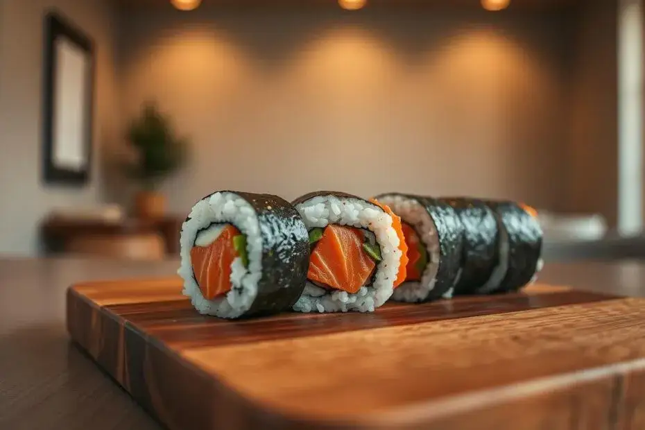 Ile kalorii ma sushi z łososiem? Zaskakujące wartości odżywcze!