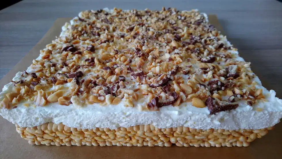 Ciasto z preparowanym ryżem: Sekrety deseru bez pieczenia