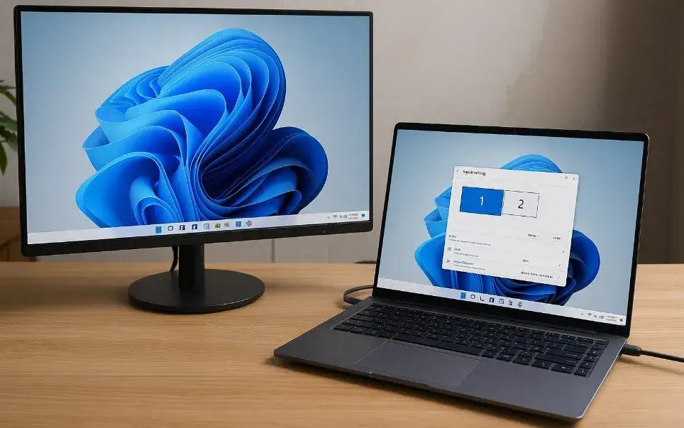 Jak podłączyć monitor do laptopa kablem HDMI – uniknij problemów z wyświetlaniem