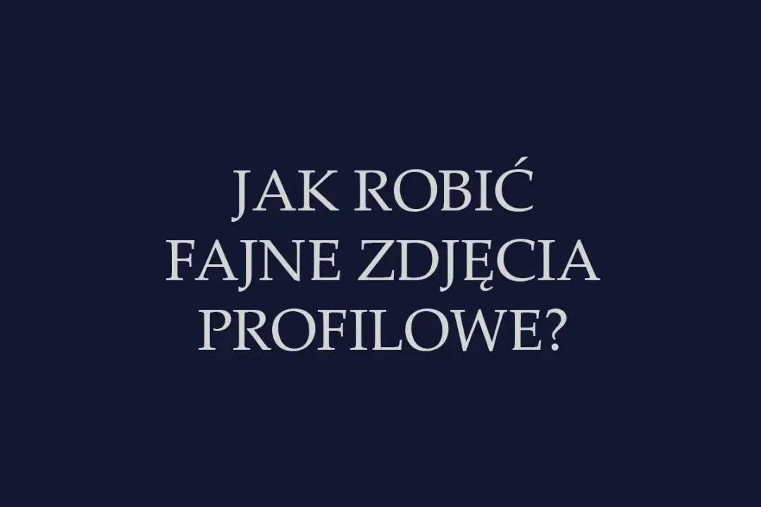 Tło do zdjęcia profilowego - Jak wybrać najlepsze i uniknąć błędów?