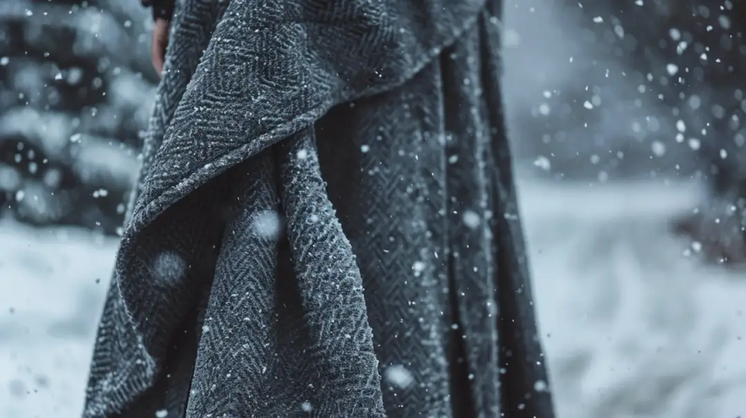 Gruba tkanina wełniana na płaszcze: Wybór na zimowe dni